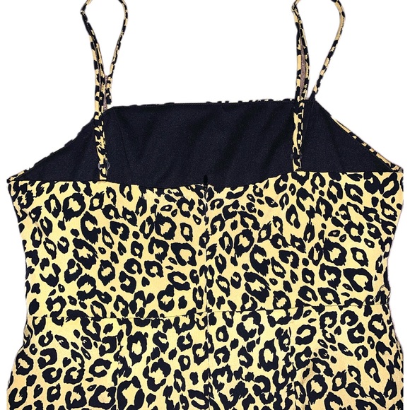 Emory Park Fitted Cheetah Print Mini Dress - Picture 5 of 6